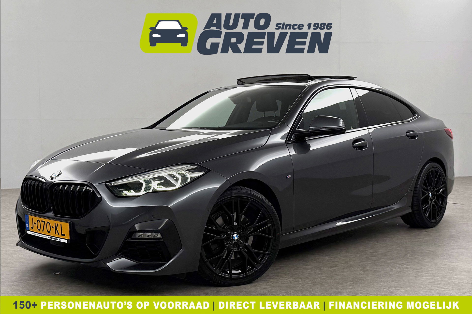 BMW 2 Serie Grand Coupé 218i High Executive M-Sport 141PK Pano Sfeerverl LED 19"LMV Carplay Camera Clima Virtual Navi PDC