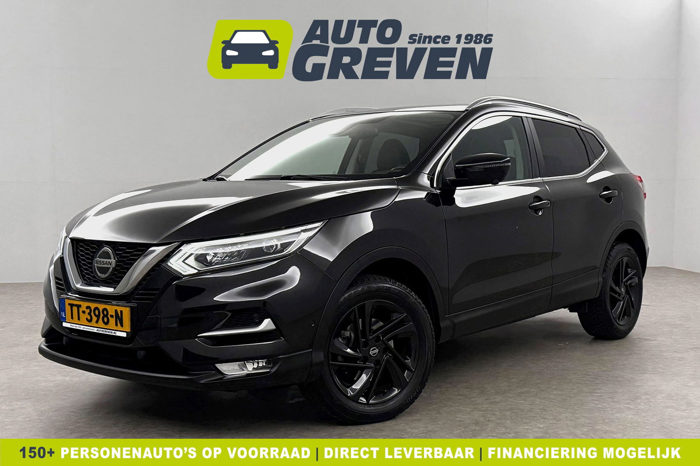 Nissan QASHQAI 1.2 Business Edition 360Camera Pano LED Clima Cruise Trekhaak PDC 17"LMV Navi Stoelverwarming
