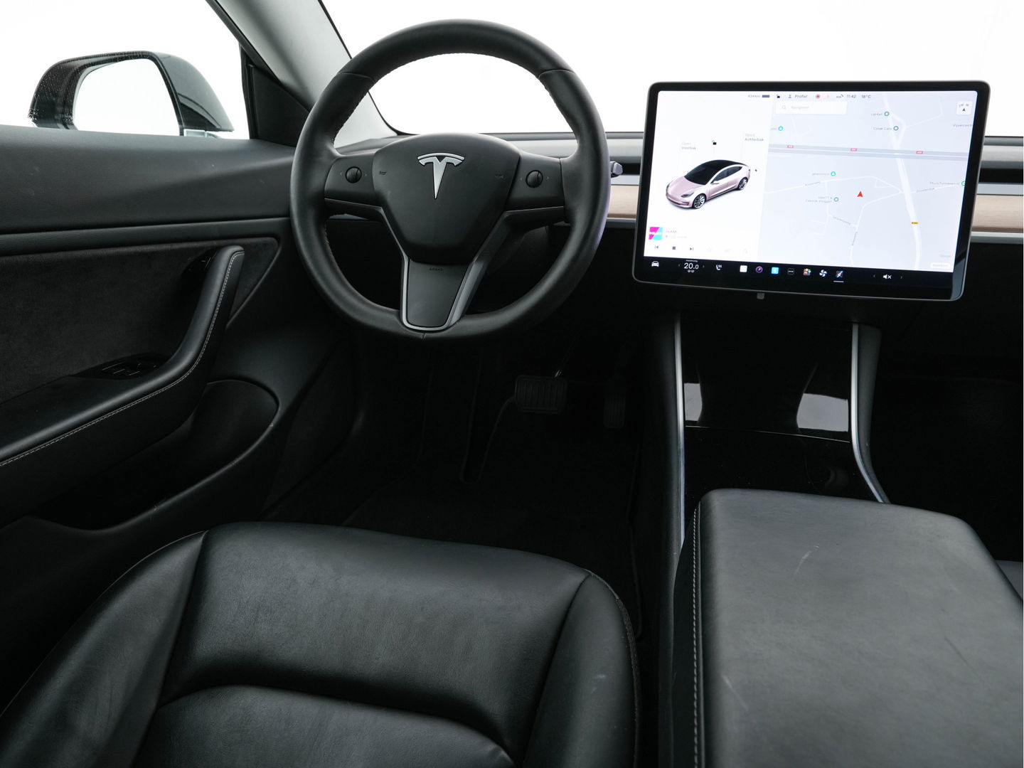 Tesla Model 3 Long Range AWD 75 kWh [ 3-Fase ] (INCL-BTW) Aut. *PANO | AUTO-PILOT | FULL-LEATHER | KEYLESS | FULL-LED | MEMORY-PACK | SURROUND-VIEW | DAB | CARPLAY | DIGI-COCKPIT | LANE-ASSIST | COMFORT-SEATS | 19"ALU*