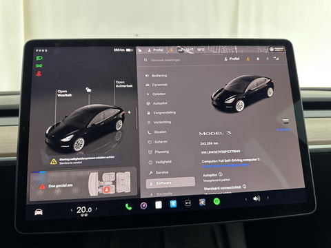 Tesla Model 3 Standard RWD Plus 60 kWh (INCL-BTW) Aut. *PANO | AUTO-PILOT | FULL-LEATHER | KEYLESS | FULL-LED | MEMORY-PACK | SURROUND-VIEW | DAB | CARPLAY | DIGI-COCKPIT | LANE-ASSIST | COMFORT-SEATS | 19"ALU*