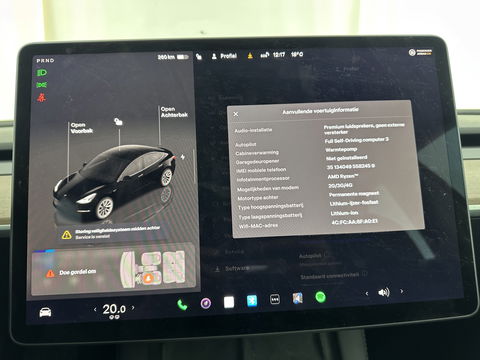 Tesla Model 3 Standard RWD Plus 60 kWh (INCL-BTW) Aut. *PANO | AUTO-PILOT | FULL-LEATHER | KEYLESS | FULL-LED | MEMORY-PACK | SURROUND-VIEW | DAB | CARPLAY | DIGI-COCKPIT | LANE-ASSIST | COMFORT-SEATS | 19"ALU*
