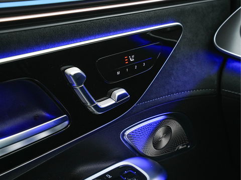 Mercedes-Benz EQE 350+ Launch-Edition AMG-Line 91 kWh [ 3-Fase ] Aut. *PANO | BURMESTER-SURROUND | ADAPTIVE-CRUISE | BLINDSPOT | LEATHER-MICROFIBRE | FULL-LED | AMBIENT-LIGHT | MEMORY-PACK | DIGI-COCKPIT | SPORT-SEATS | CAMERA | KEYLESS | DAB+ | CARPLAY |