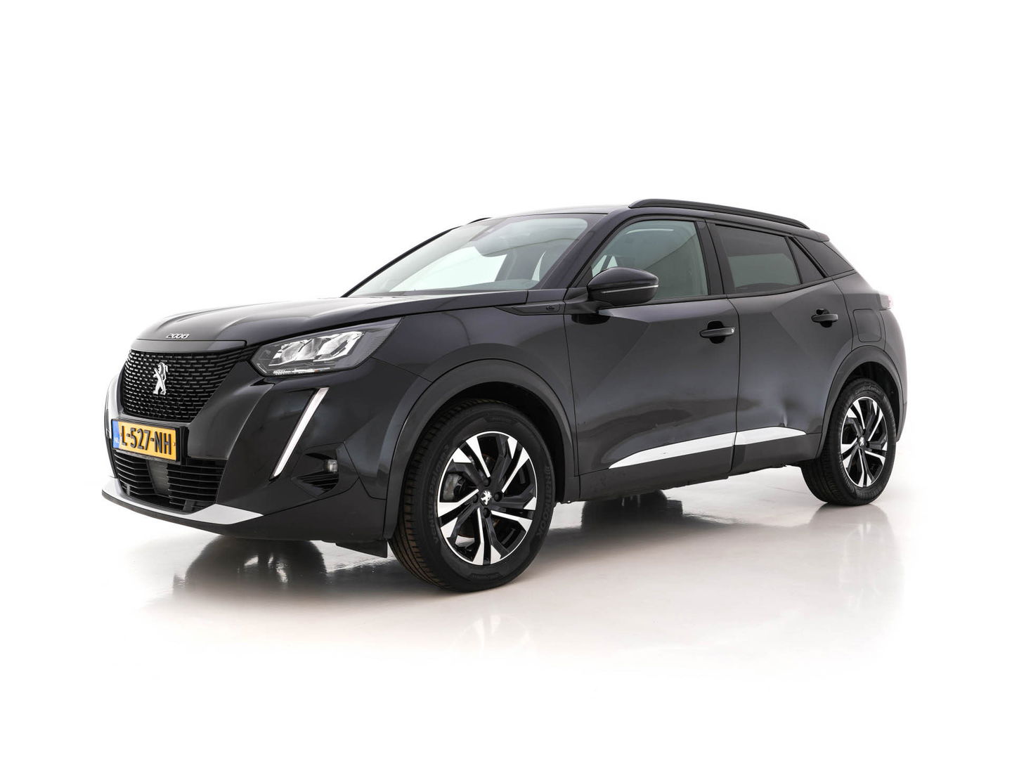 Peugeot e-2008 EV Blue Lease Allure 50 kWh [ 3-Fase ] (INCL-BTW) Aut. *DIGI-COCKPIT | ADAPT.CRUISE | FULL-LED | 1/2-LEATHER| KEYLESS | CAMERA | NAVI-FULLMAP | LANE-ASSIST | ECC | PDC | DAB + | SPORT-SEATS | 17''ALU*