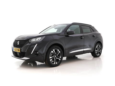 Peugeot e-2008 EV Blue Lease Allure 50 kWh [ 3-Fase ] (INCL-BTW) Aut. *DIGI-COCKPIT | ADAPT.CRUISE | FULL-LED | 1/2-LEATHER| KEYLESS | CAMERA | NAVI-FULLMAP | LANE-ASSIST | ECC | PDC | DAB + | SPORT-SEATS | 17''ALU*