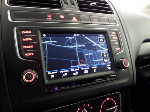 Volkswagen Polo 1.2 TSI R-Line "Origineel NL!" Apple-Carplay Leer Navigatie Bluetooth Parkeersens, van 2e eigenaar in nieuwstaat!