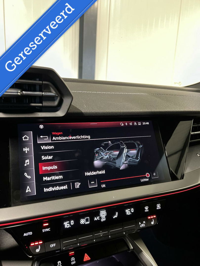 Audi A3 Limousine 35 TFSI S-line edition one Virtual Sfeer