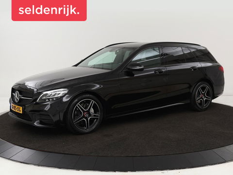 Mercedes-Benz C-Klasse 160 Business Solutions AMG | Stoelverwarming | Trekhaak | Leder/Alcantara | Camera | Navigatie | Park Assist | Full LED | Climate control