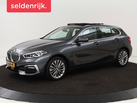 BMW 1-serie 118i Business Edition | Luxury Line | Panoramadak | Leder | Stoel & stuurverwarming | Camera | Carplay | Full LED | Live Cockpit | Navigatie | HiFi System | Parkeerhulp | Climate control