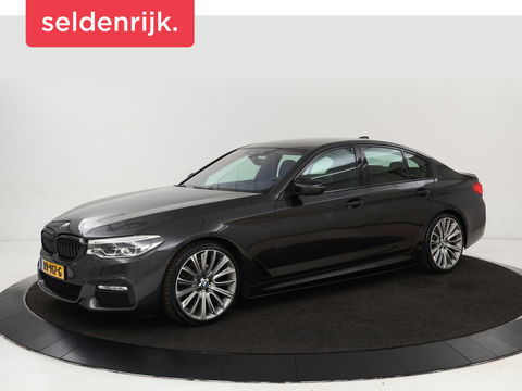 BMW 5 Serie 520i High Executive M-Sport | Trekhaak | Leder | Cruise Control | Navigatie | Stoelverwarming | LED | LMV 20