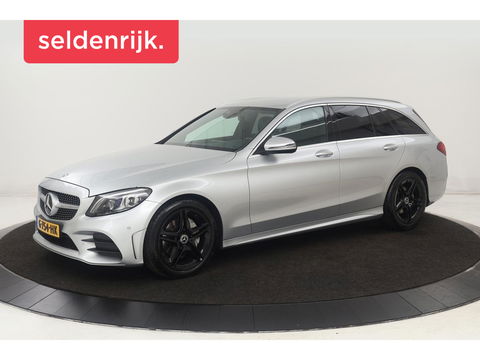 Mercedes-Benz C-Klasse 180 AMG Upgrade Edition | Stoelverwarming | Carplay | Matrix LED | Sfeerverlichting | Leder/Alcantara | Navigatie | DAB | Cruise control | Park Assist