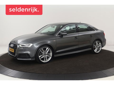Audi A3 1.0 TFSI Sport S Line Edition | Half leder | Sportstoelen | Full LED | Climate control | Navigatie | Cruise control | Parkeerhulp | Bluetooth