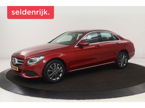 Mercedes-Benz C-Klasse 200 CDI Avantgarde | Adaptive cruise | Stoelverwarming | Carplay | Park Assist | Half leder | Navigatie | Dodehoek detectie | Climate control