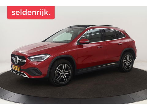 Mercedes-Benz GLA 250e Business Solution Luxury Limited | Panoramadak | Adaptive cruise | Trekhaak | Leder | Stoelverwarming | Matrix LED | Memory | Camera | Navigatie | Park Assist | Sfeerverlichting