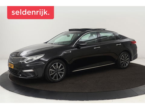 Kia Optima 1.6 T-GDI DynamicPlusLine | Panoramadak | Harman/Kardon | Stoelverwarming | Carplay | Camera | Half leder | Stuurverwarming | Navigatie
