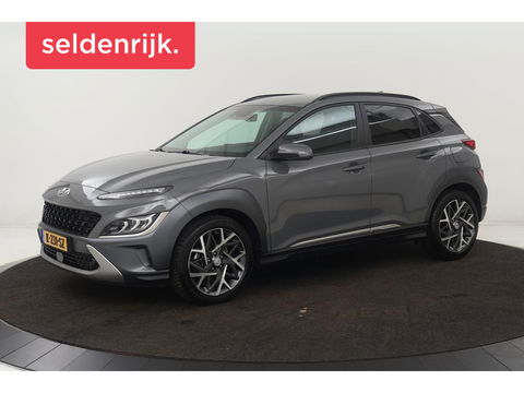 Hyundai KONA 1.6 GDI HEV Premium | Head-Up | Stoelventilatie | Leder | Adaptive cruise | Camera | Full LED | Navigatie | Stuurverwarming