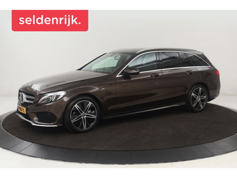 Mercedes-Benz C-Klasse 220 CDI AMG | Adaptive cruise | Leder | Stoelverwarming | Camera | Full LED | Navigatie | Carplay | Park Assist