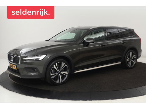 Volvo V60 Cross Country 2.0 B5 AWD Pro | Trekhaak | Leder | Stoel & stuurverwarming | Camera | Adaptive cruise | Carplay | Harman/Kardon | Keyless | BLIS | Memory | Navigatie