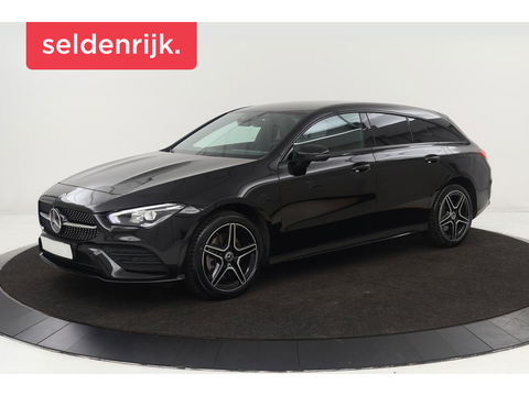 Mercedes-Benz CLA-Klasse Shooting Brake 250e AMG Night | Stoelverwarming | 360 camera | Carplay | Leder/Alcantara | Full LED | Navigatie | Full LED | Park Assist