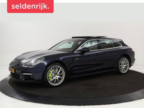 Porsche Panamera Sport Turismo 2.9 4 E-Hybrid | Panoramadak | Burmester 3D | Stoelventilatie | LED Adaptief | 360 camera | Luchtvering | Leder | Stuurverwarming | Soft-close
