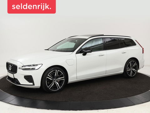 Volvo V60 2.0 T6 Recharge AWD R Design | Panoramadak | Trekhaak | Stoel & stuurverwarming | Carplay | Navigatie | Full LED
