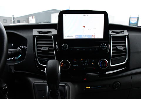Ford Transit Custom 300 2.0 TDCI L2H1 DC Black Edition Camera, Adaptieve Cruise, 170Pk, Carplay, Automaat, Leder, Multimedia, Sensoren, 2 x Schuifdeur, UNIEK!