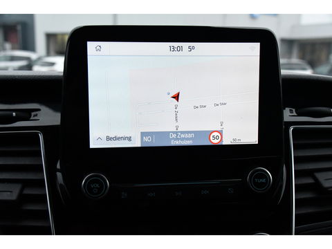 Ford Transit Custom 300 2.0 TDCI L2H1 DC Black Edition Camera, Adaptieve Cruise, 170Pk, Carplay, Automaat, Leder, Multimedia, Sensoren, 2 x Schuifdeur, UNIEK!
