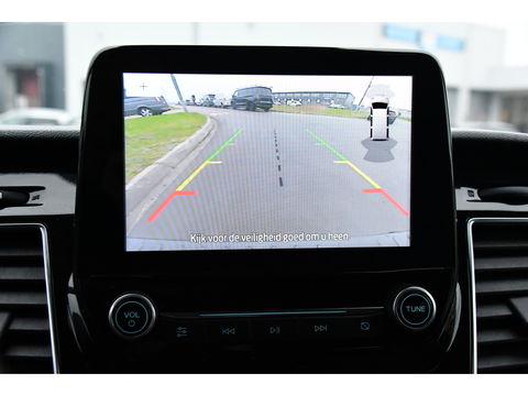 Ford Transit Custom 300 2.0 TDCI L2H1 DC Black Edition Camera, Adaptieve Cruise, 170Pk, Carplay, Automaat, Leder, Multimedia, Sensoren, 2 x Schuifdeur, UNIEK!