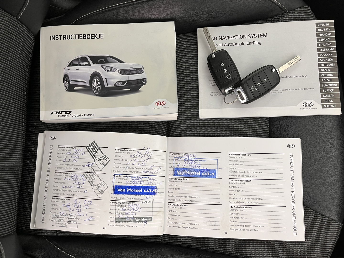 Kia Niro 1.6 GDi Hybrid ExecutiveLine *1/2LEATHER | NAVI-FULLMAP | KEYLESS | CAMERA | COMFORT-SEATS | 16''ALU | ECC | PDC*
