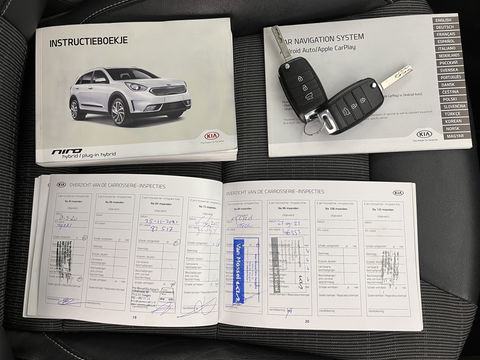 Kia Niro 1.6 GDi Hybrid ExecutiveLine *1/2LEATHER | NAVI-FULLMAP | KEYLESS | CAMERA | COMFORT-SEATS | 16''ALU | ECC | PDC*