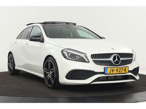 Mercedes-Benz A-Klasse 180d Lease Edition | Panoramadak | Carplay | Navigatie | Cruise control | Airco | Bluetooth | Sportstoelen | Half leder