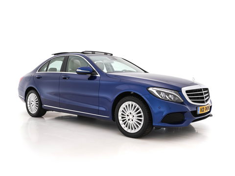 Mercedes-Benz C-Klasse 180 Ambition Aut. *PANO | FULL-LED | 1/2-LEATHER | SPORT-SEATS | NAVI-FULLMAP | HEATED-SEATS | ECC | PDC | CRUISE | 17''ALU*