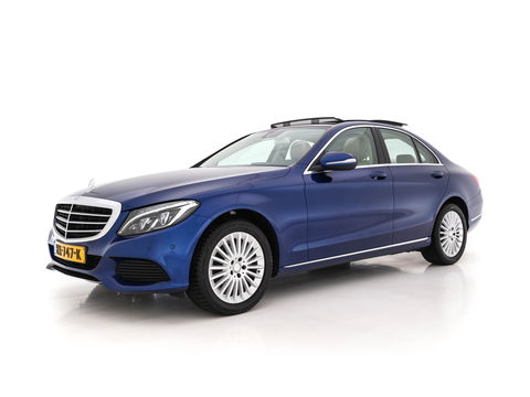 Mercedes-Benz C-Klasse 180 Ambition Aut. *PANO | FULL-LED | 1/2-LEATHER | SPORT-SEATS | NAVI-FULLMAP | HEATED-SEATS | ECC | PDC | CRUISE | 17''ALU*