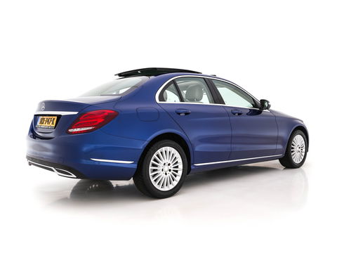 Mercedes-Benz C-Klasse 180 Ambition Aut. *PANO | FULL-LED | 1/2-LEATHER | SPORT-SEATS | NAVI-FULLMAP | HEATED-SEATS | ECC | PDC | CRUISE | 17''ALU*