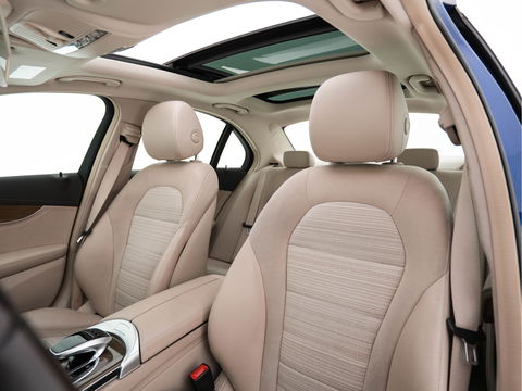 Mercedes-Benz C-Klasse 180 Ambition Aut. *PANO | FULL-LED | 1/2-LEATHER | SPORT-SEATS | NAVI-FULLMAP | HEATED-SEATS | ECC | PDC | CRUISE | 17''ALU*