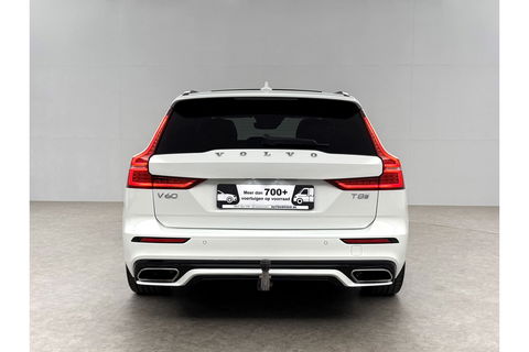 Volvo V60 2.0 T8 Twin Engine AWD R-Design 392PK Pano LED Virtual Trekhaak Memory Carplay Head-up Display Clima Cruise Navi PDC 19''LMV