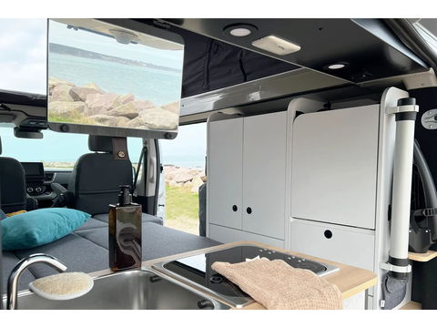 Renault Trafic AntilopeVan Flex PLUS 2.0 Blue 130 L1H1 | Hefdak | 4 zits | Luifel + tent | Fietsendrager | Zonnepaneel