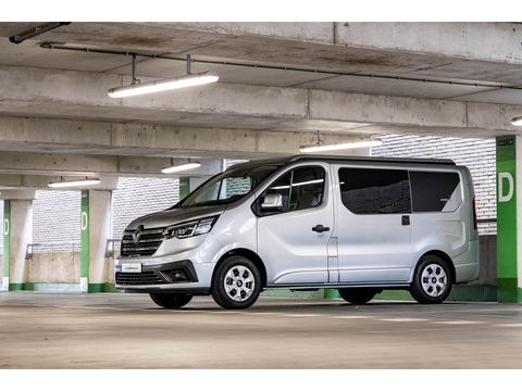 Renault Trafic AntilopeVan Flex PLUS 2.0 Blue 130 L1H1 | Hefdak | 4 zits | Luifel + tent | Fietsendrager | Zonnepaneel