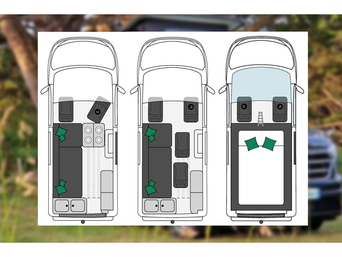 Renault Trafic AntilopeVan Flex PLUS 2.0 Blue 130 L1H1 | Hefdak | 4 zits | Luifel + tent | Fietsendrager | Zonnepaneel