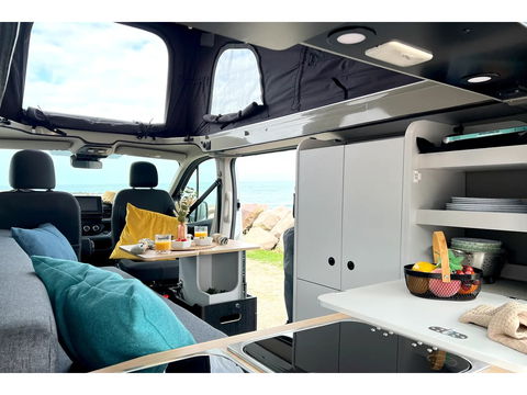Renault Trafic AntilopeVan Flex PLUS 2.0 Blue 130 L1H1 | Hefdak | 4 zits | Luifel + tent | Fietsendrager | Zonnepaneel