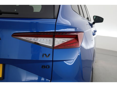 Škoda Enyaq iV 80 Sportline | Crystal Light | HUD | Travel Assist | Camera | Stoel- Stuurverw.