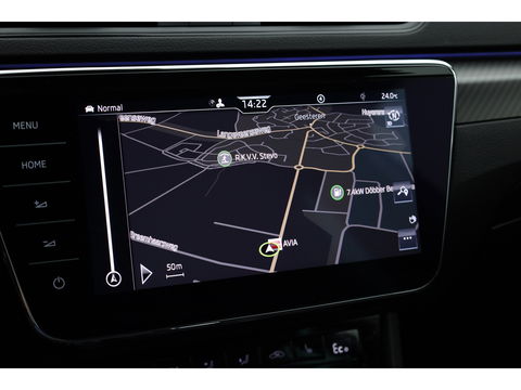 Škoda Superb Combi 1.4 TSI iV Sportline Business PHEV 218pk | Trekgewicht 1600 kg | Adapt. Cruise | Dodehoek det. | 19"