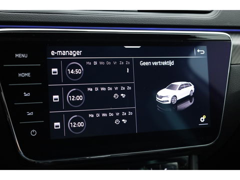 Škoda Superb Combi 1.4 TSI iV Sportline Business PHEV 218pk | Trekgewicht 1600 kg | Adapt. Cruise | Dodehoek det. | 19"