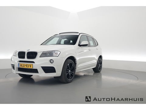 BMW X3 xDrive20d | HUD | Schuif-/kanteldak | Afn. Trekhaak | Camera | Navi | Stoelverw. | LED