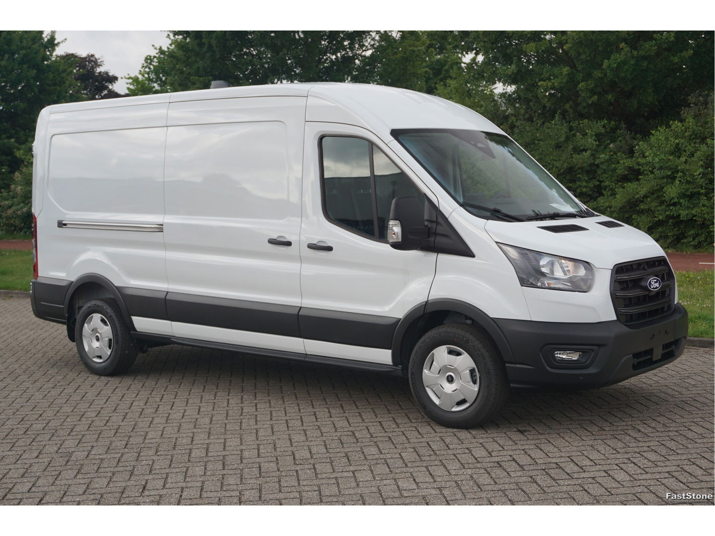 Ford Transit 350L 130PK L3H2 Trend LDT BPM VRIJ!! 12" Sync Apple CP/Android A, Camera, Trekhaak!! NR. 319