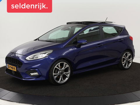 Ford Fiesta 1.0 EcoBoost ST-Line | Panoramadak | Stoel & stuurverwarming | Carplay | Navigatie | Climate control | Cruise control | Parkeerhulp