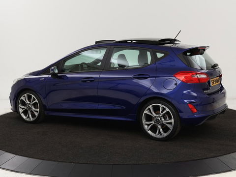 Ford Fiesta 1.0 EcoBoost ST-Line | Panoramadak | Stoel & stuurverwarming | Carplay | Navigatie | Climate control | Cruise control | Parkeerhulp