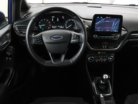 Ford Fiesta 1.0 EcoBoost ST-Line | Panoramadak | Stoel & stuurverwarming | Carplay | Navigatie | Climate control | Cruise control | Parkeerhulp