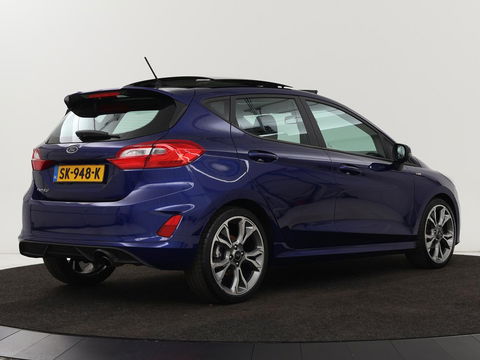 Ford Fiesta 1.0 EcoBoost ST-Line | Panoramadak | Stoel & stuurverwarming | Carplay | Navigatie | Climate control | Cruise control | Parkeerhulp