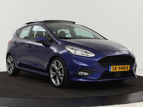 Ford Fiesta 1.0 EcoBoost ST-Line | Panoramadak | Stoel & stuurverwarming | Carplay | Navigatie | Climate control | Cruise control | Parkeerhulp