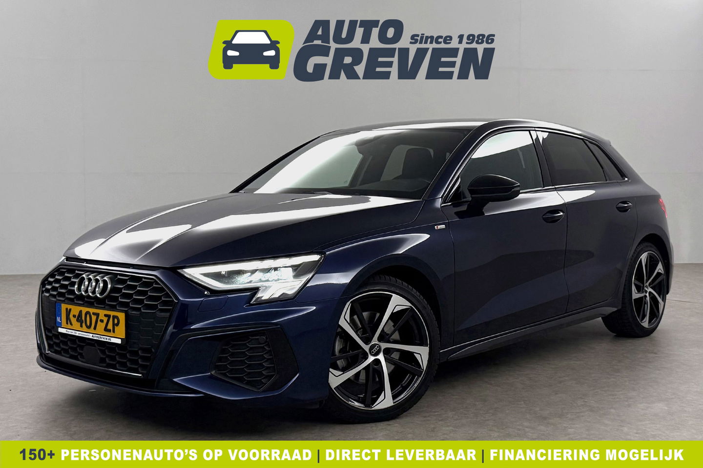 Audi A3 35 TFSI S Line 150PK LED Sfeerverl. Carplay Virtual Clima Cruise Navigatie PDC 18''LMV